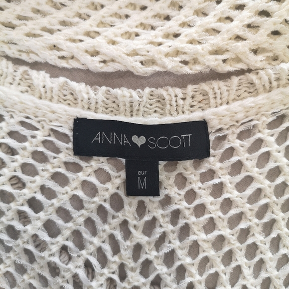 Anna Scott Midi Cream Cardigan - Picture 3 of 7